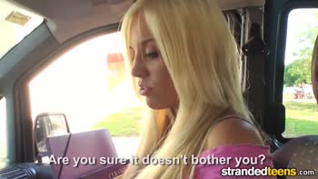 Blondie Fesser's POV Pickup: Roadhead Temptation in the Car