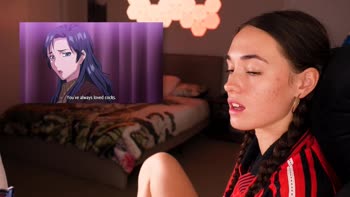 Cheekymz's Cute Reaction to Watching Anime Hentai
