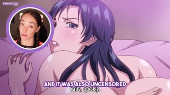 Cheekymz's Cute Reaction to Watching Anime Hentai