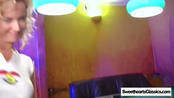 Sweethearts' Kinky Delight: Blonde Teen (18+)'s Strap-On Anal Fling