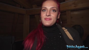 Public Agent - Spanish BBW Big Natural Tits and PHAT PUSSY which swallows my cock