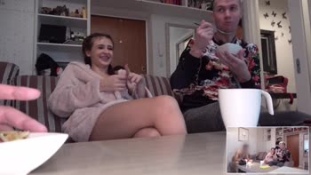 Kate Rich's Sweet : A Cuckolded Husband Watches His Wife Suck Dick Over Soup