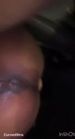 Ebony Teen (18+) Curved9ins Loves BBC In Car Sex Creampie