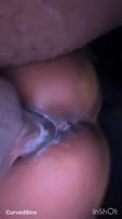 Ebony Teen (18+) Curved9ins Loves BBC In Car Sex Creampie