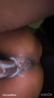 Ebony Teen (18+) Curved9ins Loves BBC In Car Sex Creampie