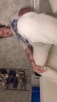 EroticallyAlterted's Squirting Soak: Bathtub Masturbation in White