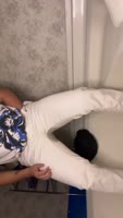 EroticallyAlterted's Squirting Soak: Bathtub Masturbation in White