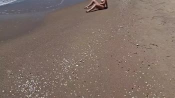HottPussy118's Public Dickflash on Sunny Beach