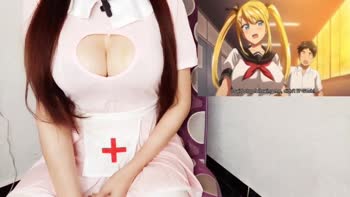 Busty with big nipples fucks a lucky nerd - Hentai Tsundero Series 4