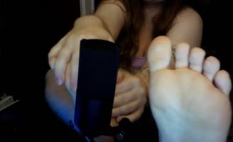 Cutestickypaws' Feet Frenzy: Sweet Soles & Cum Shower