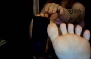 Cutestickypaws' Feet Frenzy: Sweet Soles & Cum Shower