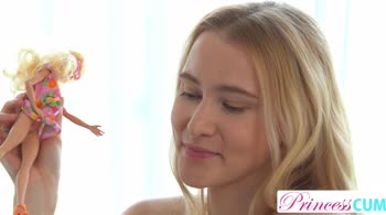 Ivi Rein Seduces Stepbrother in Barbie Fantasy for Blonde Creampie Delight