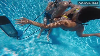 Polina's Underwater Seduction: A Soul-Sucking Affair