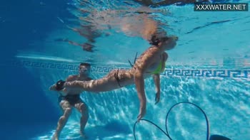 Polina's Underwater Seduction: A Soul-Sucking Affair