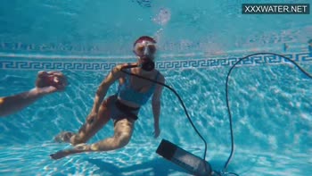 Polina's Underwater Seduction: A Soul-Sucking Affair