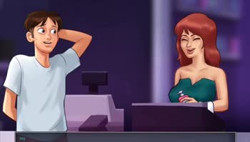 FuxSand's Sizzling Summertime Boob Rubdown in Anime Perfection