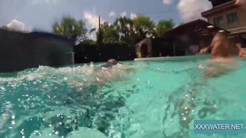 Marcie's Sizzling Underwater Blowjobs