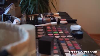 Chloe, Anna, and Daphne's Blonde Bombshell Backstage Blowout