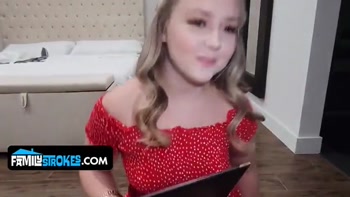 My Secretary Never Rode My Dick Like My Curvy Stepdaughter!