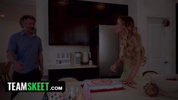 Boss's Stress Erupts into a Steamy Couch Party