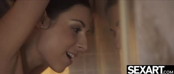 Busty Brunette's Soapy Seduction: Titty Fucks and Blowjob Rides