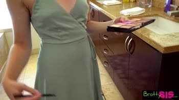 Helping StepBro With his Blue Balls