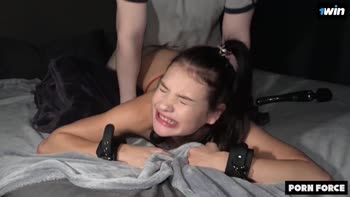 Matty Mila Perez's Rough Creampie Ride with Porn Force