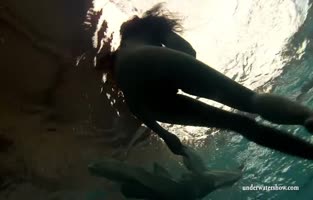 Petra & Kristy's Underwater Boob Bonanza: Big vs Small