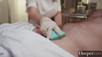 Deeper. Sexy Nurse Angela White Takes Care Of Patient Manuel