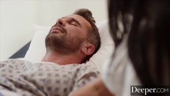 Deeper. Sexy Nurse Angela White Takes Care Of Patient Manuel