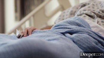 Deeper. Sexy Nurse Angela White Takes Care Of Patient Manuel
