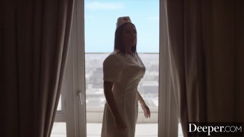 Deeper. Sexy Nurse Angela White Takes Care Of Patient Manuel
