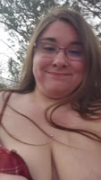 KittensJoy's Camping Cutie Exposes Her Big Boobs in Public