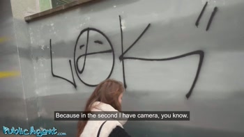 Public Agent - Big naturals Russian MILF POV blowjob fast hard fuck with total stranger
