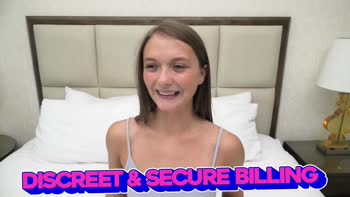 Blonde Teen (18+) Bombshell Scores Big in Newbie Casting Session
