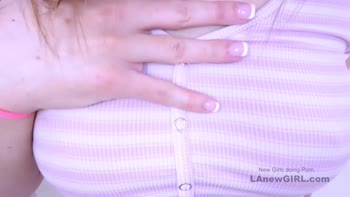 Step Dad Audition: Sizzling Blonde Teen (18+) Swallows Every Last Drop