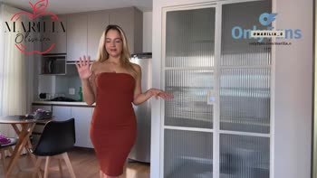 marilia_o - Marilia's Sultry Solo: Big Tit Blonde Try-On Temptation
