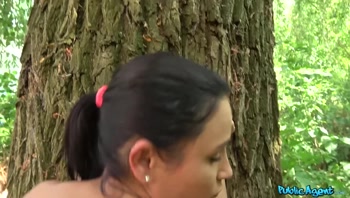 Let's have SEX RIGHT HERE Next to the Lake - Public Agent