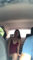 karol_grey4 - Karol Grey's Cab Ride Orgasm: Seducing an Uber Driver