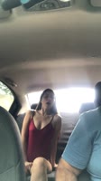 karol_grey4 - Karol Grey's Cab Ride Orgasm: Seducing an Uber Driver