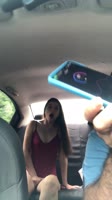karol_grey4 - Karol Grey's Cab Ride Orgasm: Seducing an Uber Driver