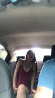 karol_grey4 - Karol Grey's Cab Ride Orgasm: Seducing an Uber Driver