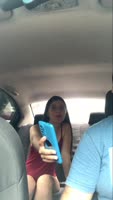 karol_grey4 - Karol Grey's Cab Ride Orgasm: Seducing an Uber Driver