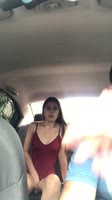 karol_grey4 - Karol Grey's Cab Ride Orgasm: Seducing an Uber Driver
