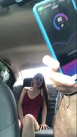 karol_grey4 - Karol Grey's Cab Ride Orgasm: Seducing an Uber Driver