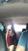 karol_grey4 - Karol Grey's Cab Ride Orgasm: Seducing an Uber Driver