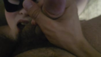 SweetPeeOV's Cum-Filled Spit Fantasy: A Teen (18+) Babe's Massive cumshot