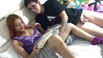 SkinnyOrange Seduces Boyfriend at Stepmom's House