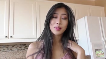 Korean Bombshell Jade Kush Teases with Her Luscious Big Tits Before Steamy Sex