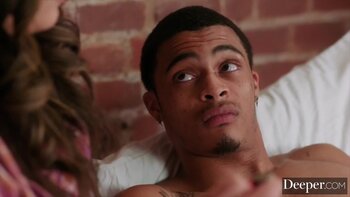 Scarlett Alexis Sizzles in Deeper Threesome with Big Cock James Angel